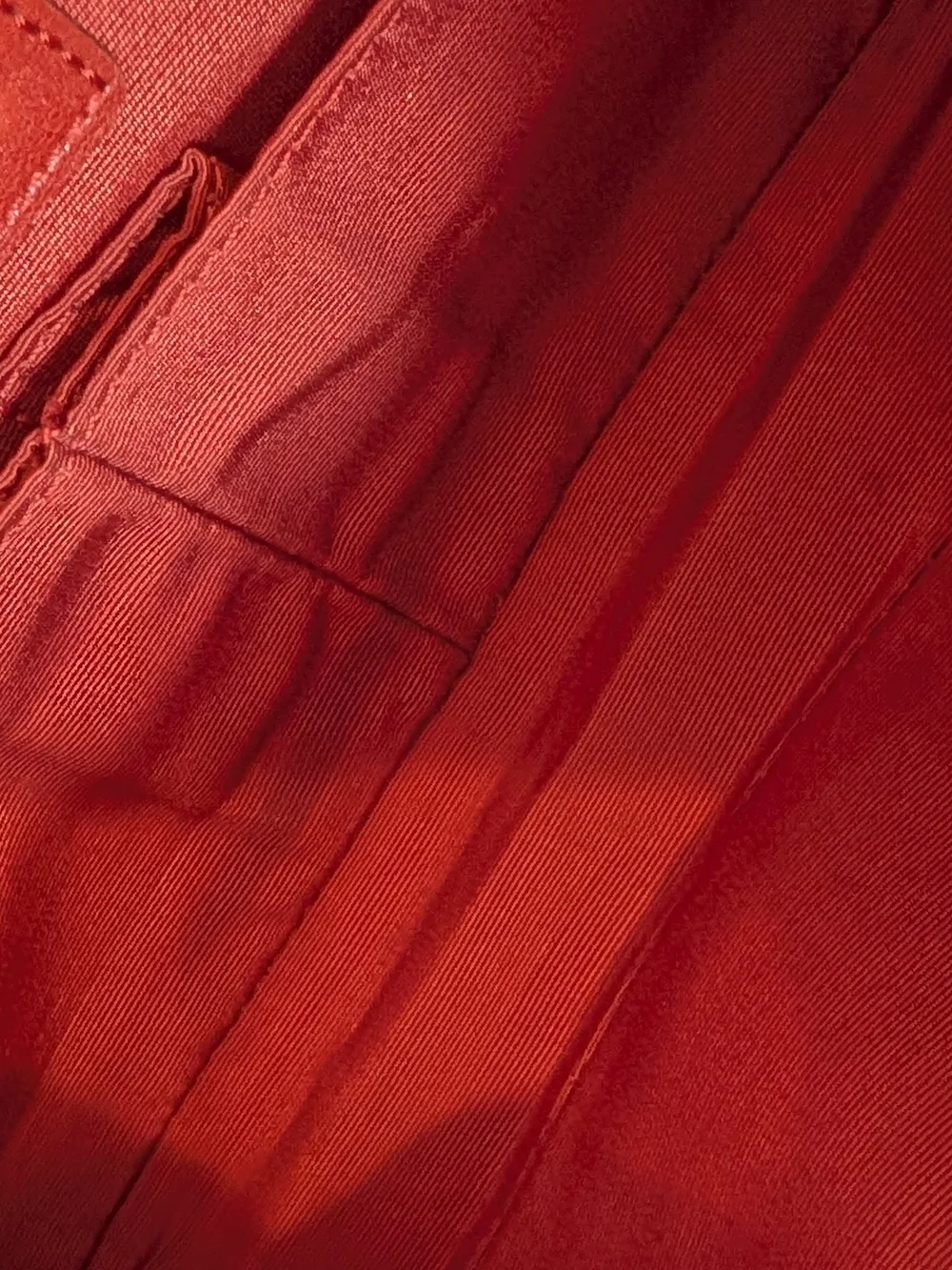 Chanel 2.55 Reissue Orange Jersey Crocodile Effect Stitching Small Double Flap.
